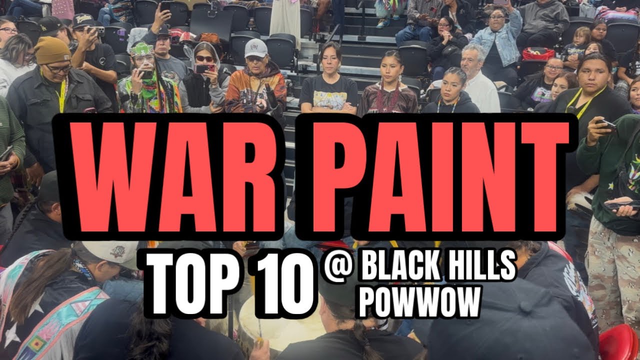 War Paint🎨 TOP 10 @ Black Hills Powwow 2025 | SUNDAY