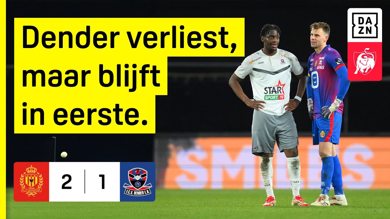 Sterk KV Mechelen legt Dender over de knie. 👏 | KV Mechelen - Dender FC