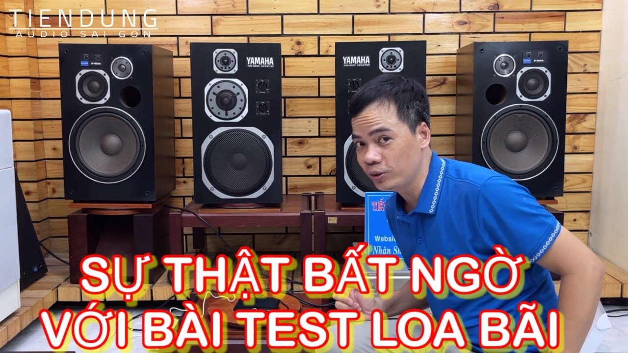 SO SÁNH 2 MẪU LOA PIONEER S-180A & YAMAHA NE-1000M Tiến Dũng Audio Sai Gòn