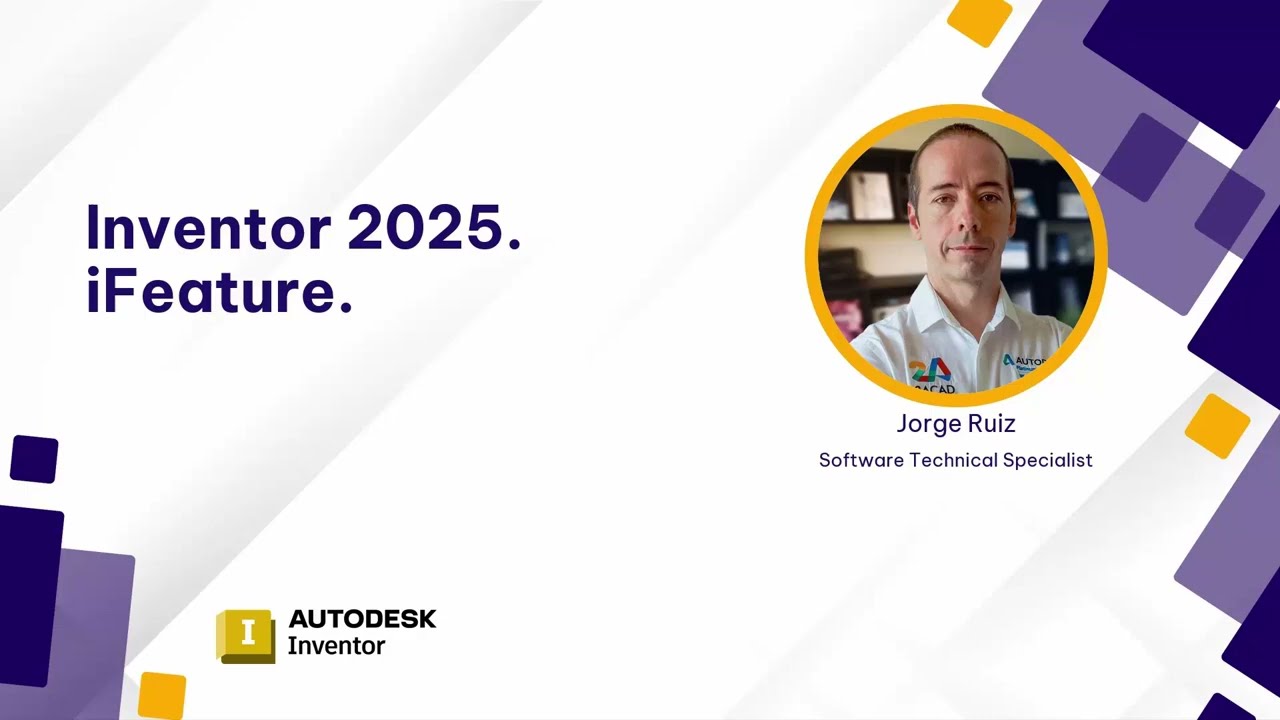 ⏱️ Tutorial Autodesk Inventor iFeature: Se acabaron las tareas repetitivas