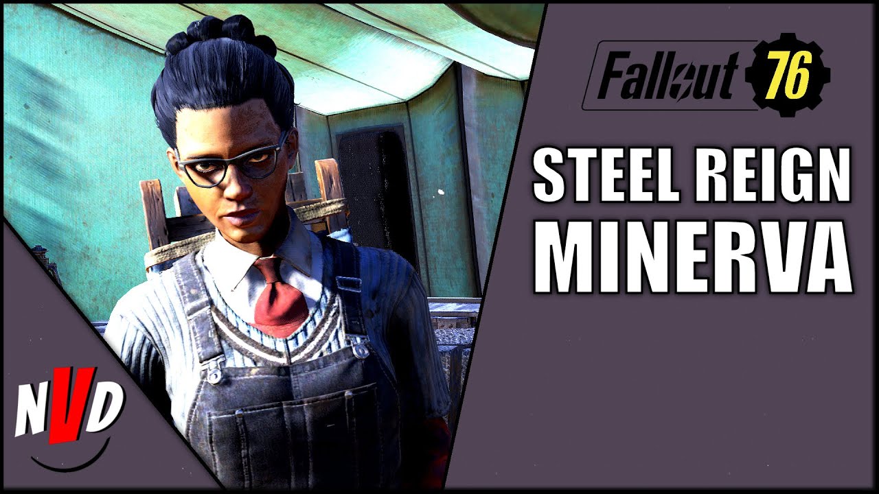 Fallout 76 Steel Reign Minerva Blue Ridge Caravan NPC