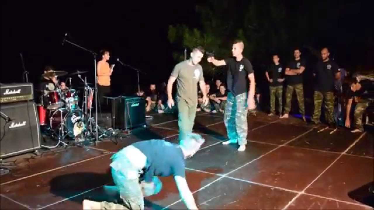 24 08 2014 karbalh kavalas, festival polemikon texnon,  krav maga viper  by iskan selim