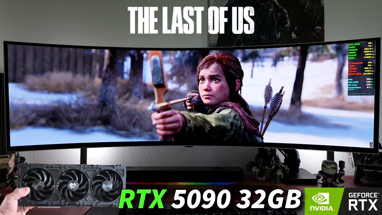 The Last of Us - RTX 5090 32GB - Ryzen 7 9800X3D | Samsung Oled G9 Odyssey 49