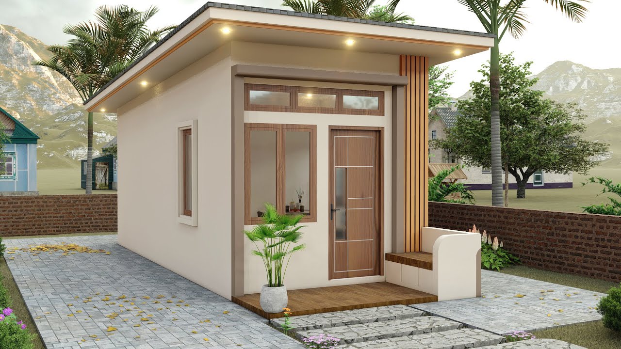 Lahan Minim, Ini Solusinya ? Jangan Cuma Lewat Bos - Rumah Kecil Pedesaan yang Indah #desainrumah