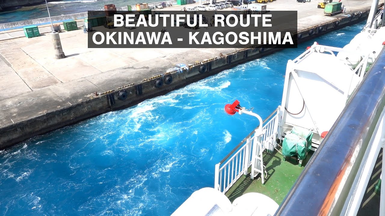 Across Japan by Ferry | Okinawa to Kagoshima Beautiful Route