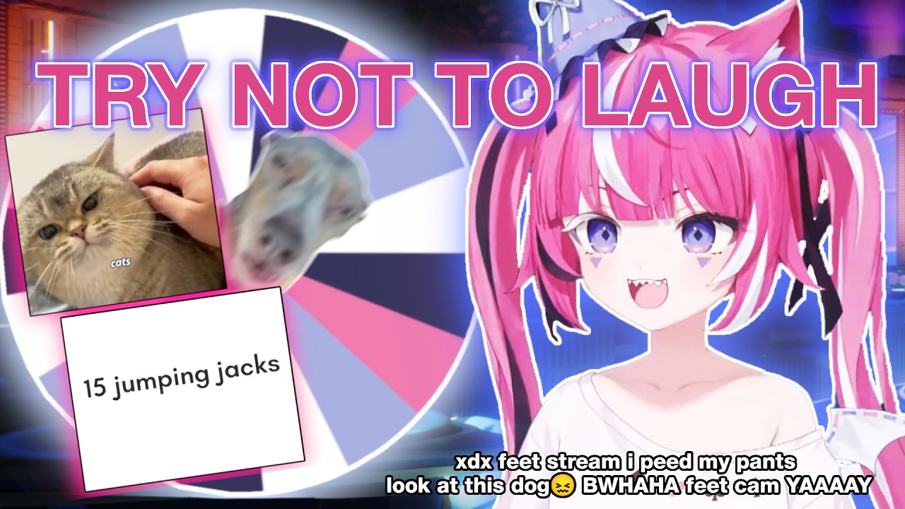 YOU LAUGH, YOU LOSE ➡️ SPIN THE WHEEL OF PUNISHMENTS  (#10)