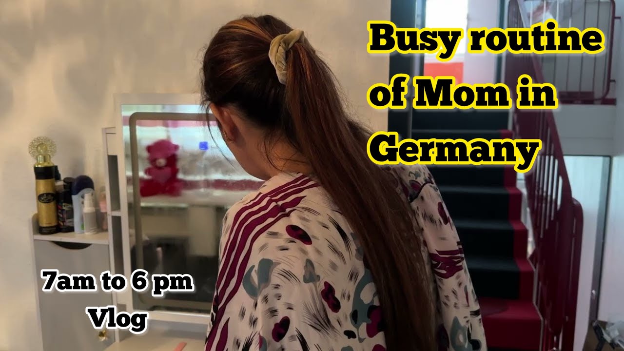 Pakistani Mom&rsquo;s Daily Routine in Germany 🇩🇪 | Full Day Morning to Night Vlog