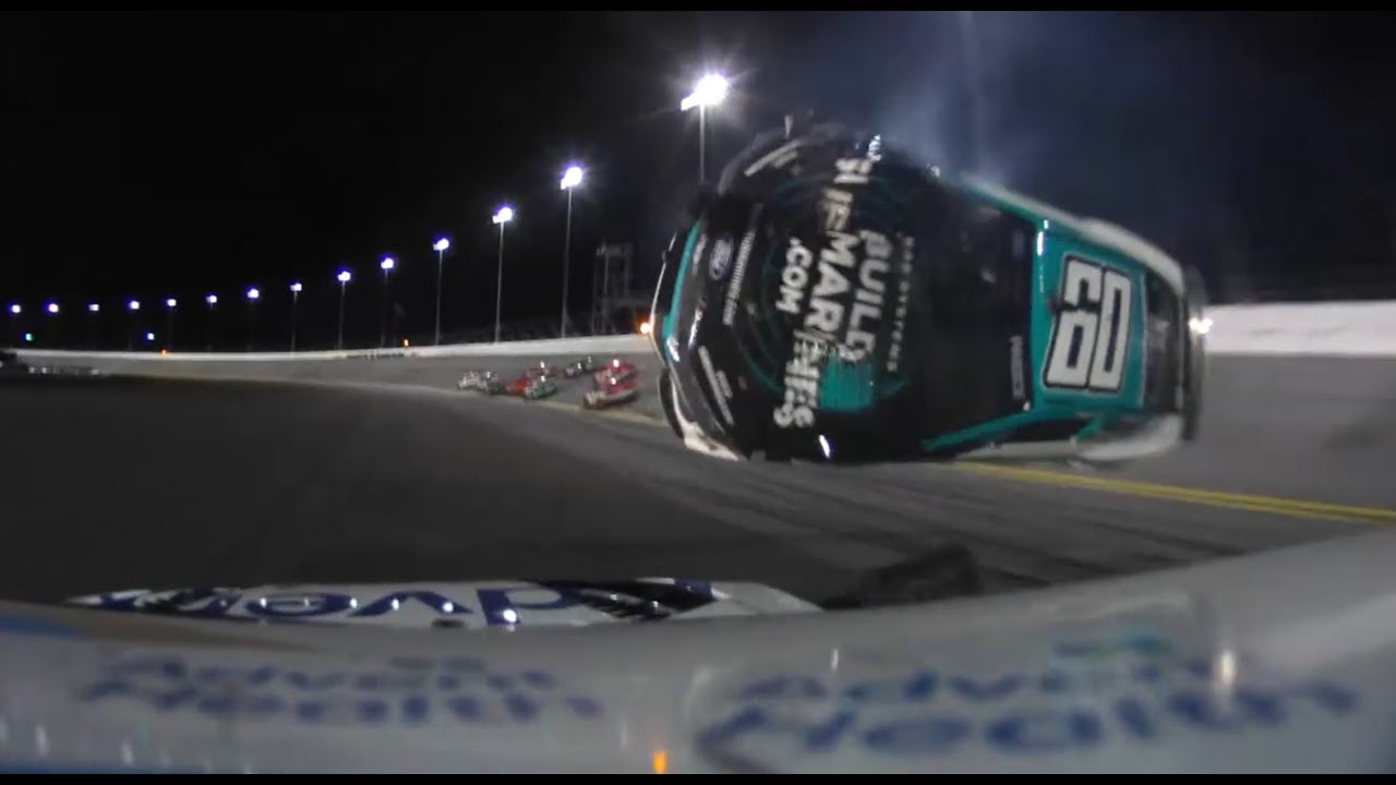 2025 Daytona 500: Ryan Preece flip onboards