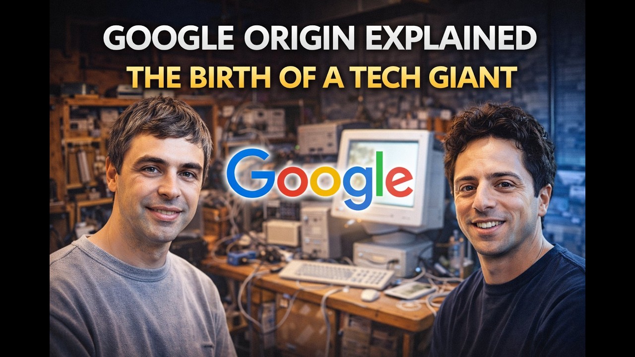 История происхождения Google: рождение технологического гиганта.