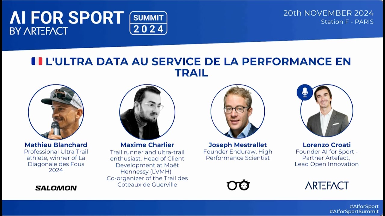L'ultra data au service de la performance en trail avec SOLOMON. LVMH et ARTEFACT | AI for Sport