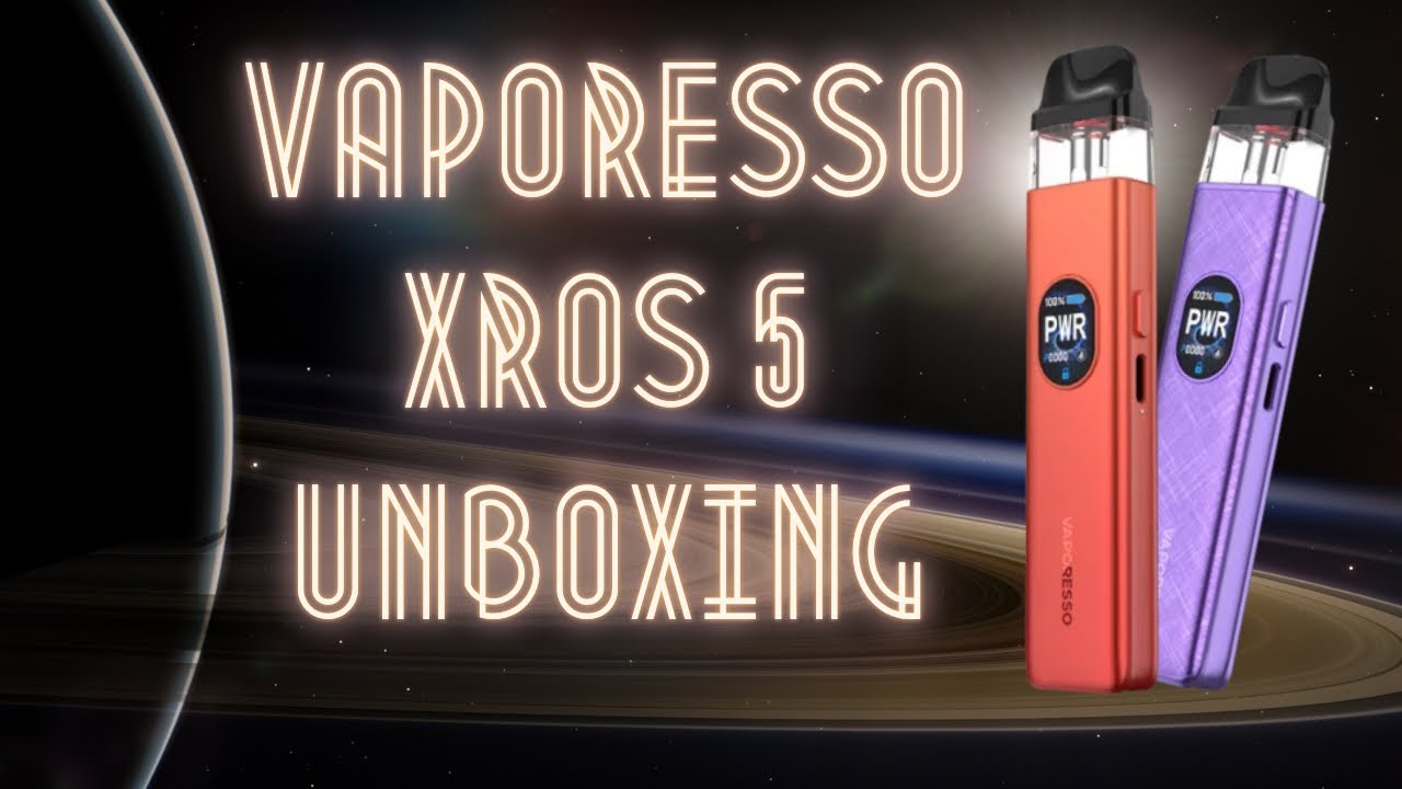 THE LEGEND RETURNS! 👑 VAPORESSO XROS 5 POD KIT UNBOXING