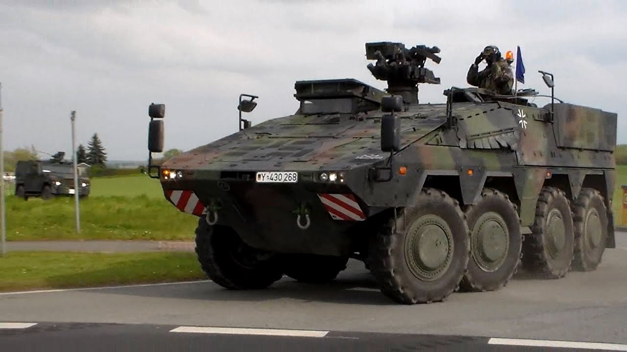 Man&ouml;ver Haffschild 2017 in Storkau an der Elbe.