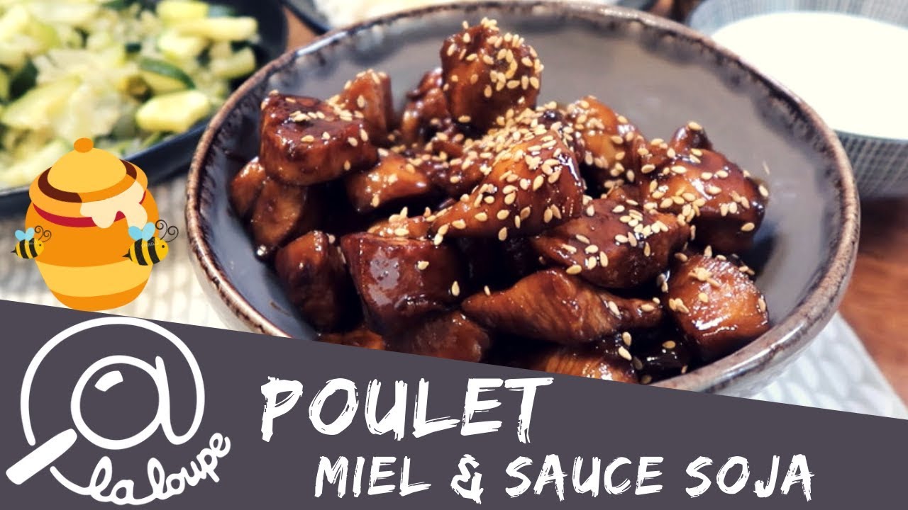 POULET CARAMÉLISÉ MIEL SOJA #65