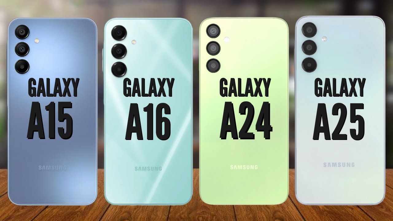 Samsung Galaxy A15 vs Galaxy A16 vs Galaxy A24 vs Galaxy A25 | Kemono Tech