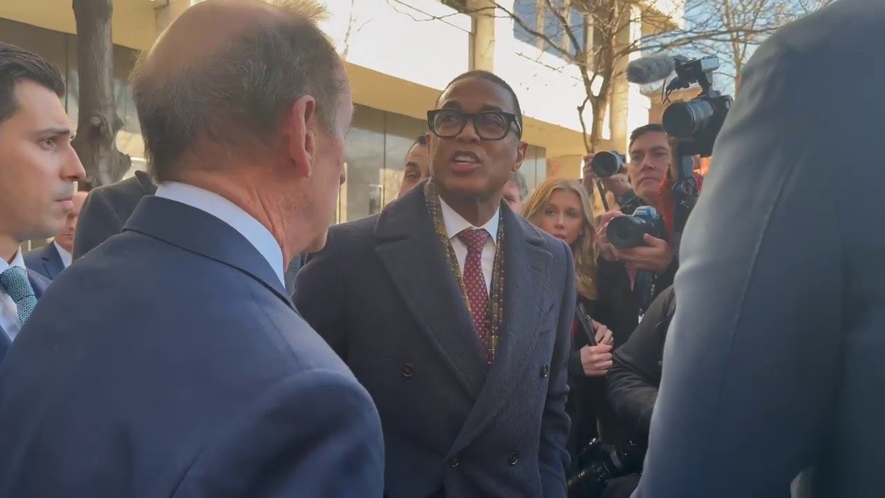 Don Lemon speaks after court arraignment
