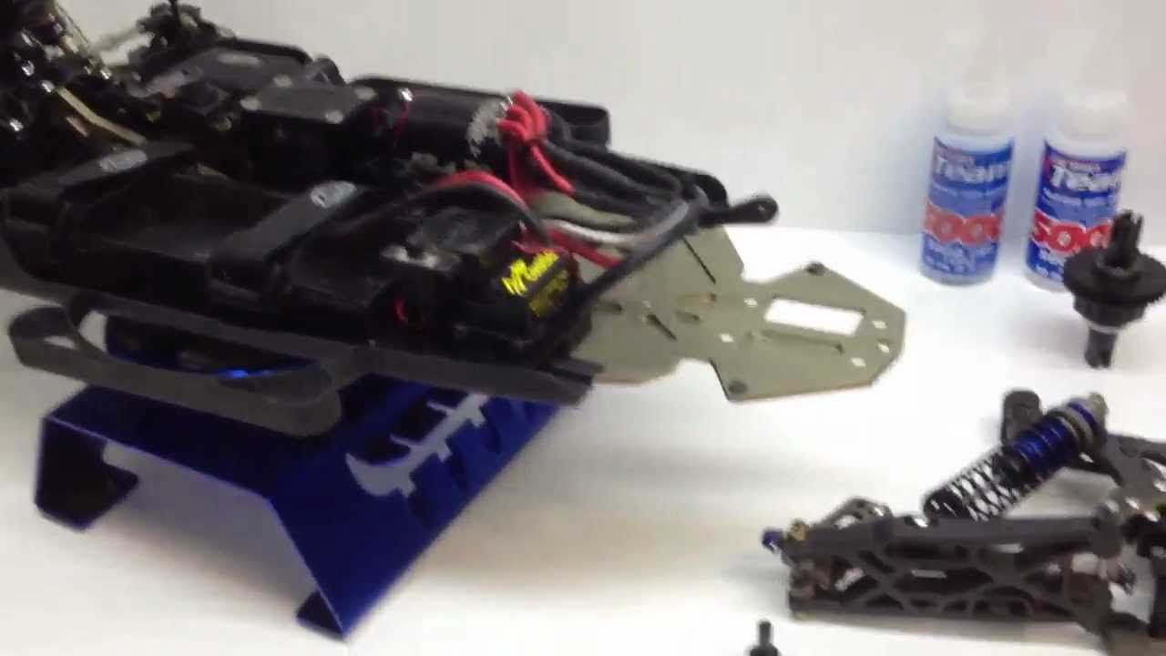 Losi Ten SCTE - How to Change out diffs to oil