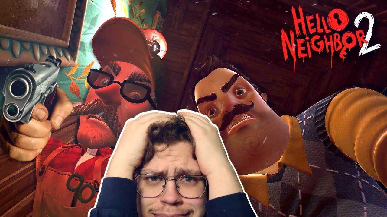 NAAPURINI jahtaa mua ASEELLA?! APUA!! | Hello Neighbor 2 #3
