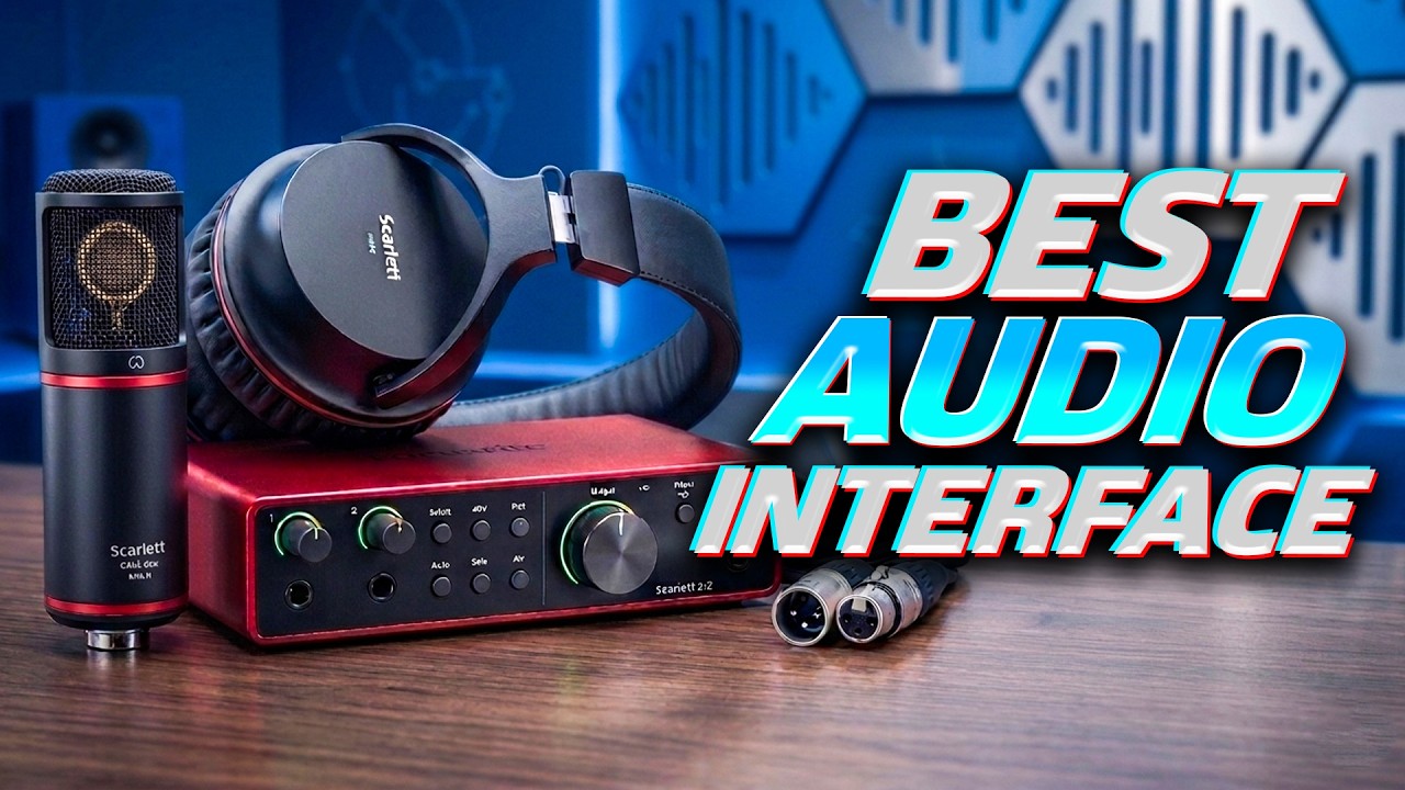 5 Best Audio Interface 2026 | Audio Interface for Streaming & Studio