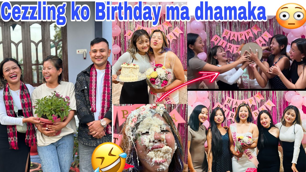 @czzlingroynee  ko birthday ma gamala bokara gayiyo🤣❣️