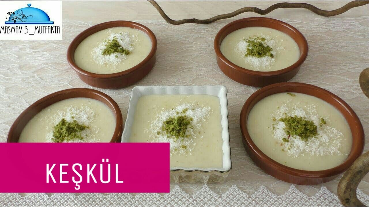 KEŞK&Uuml;L Tarifi|S&uuml;tl&uuml; Tatlılar|Tatlı Tarifleri||#Masmavi3mutfakta