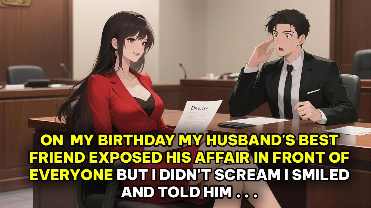 TELL HER YOU WANT A DIVORCE – SHE SAID ONLY IF HE GIVES UP EVERYTHING. HE WENT SILENT