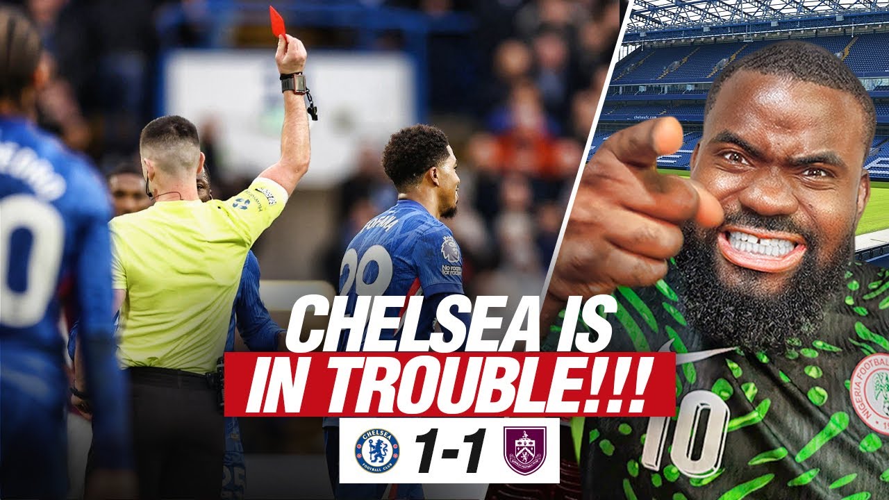 Chelsea Drop Points Yet Again, Top 4 is a Doubt Now.