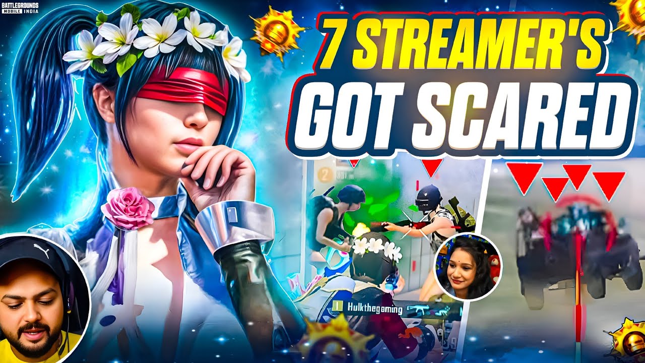 7+ Streamer SHOCKED* 🔱 || @Hulkthegaming 😱⁉️ #bgmi