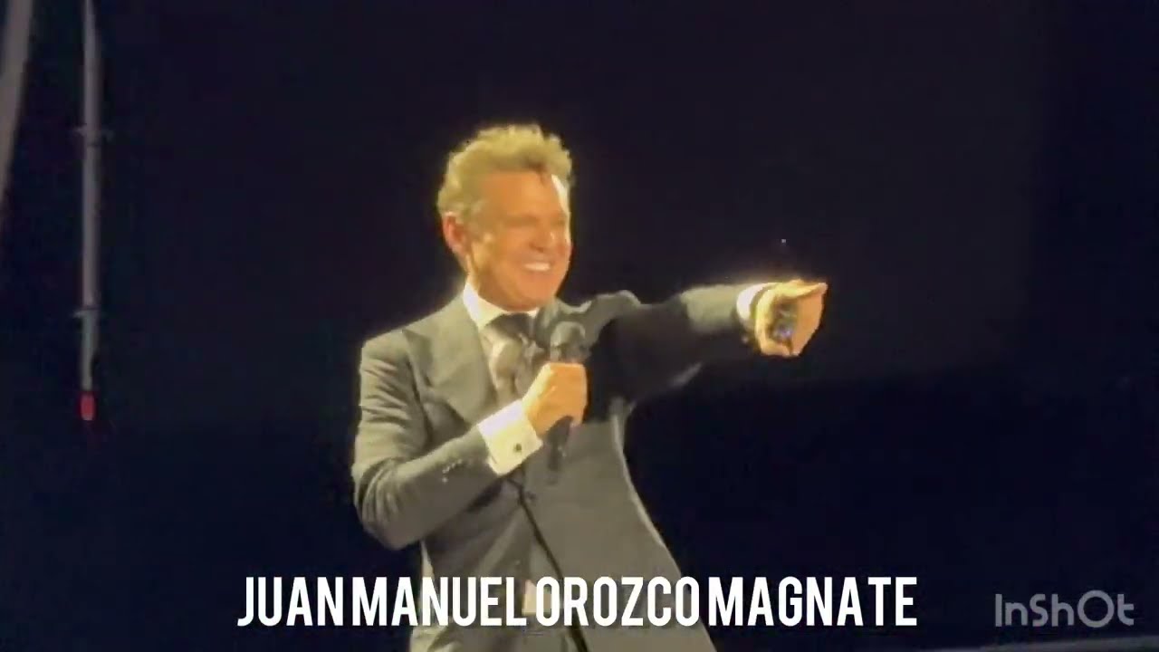LUIS MIGUEL Un Hombre Busca Una Mujer TOUR 2024 MONTERREY MÉXICO 22 08 24