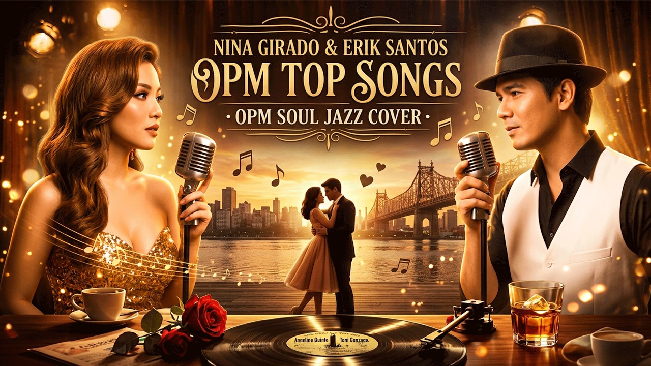 OPM Top Songs -- Mahika, Mundo, Pasilyo, Tala, Pano, Ere & More - OPM Soul Jazz Cover - Chill Music