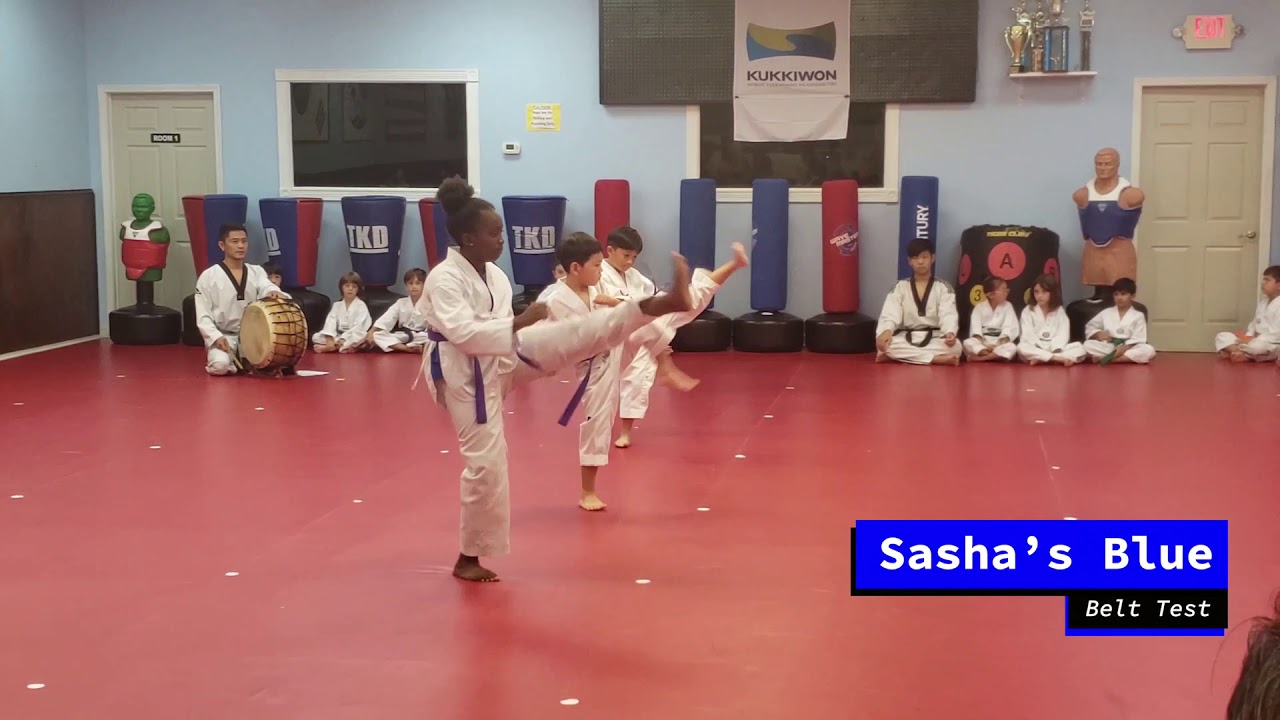 Sasha Blue Belt Test