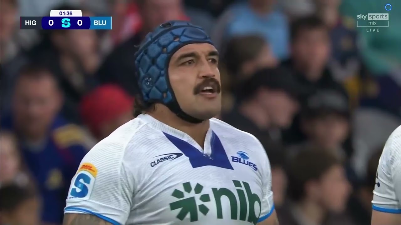 Highlanders vs Blues 22 02 2025 Super Rugby
