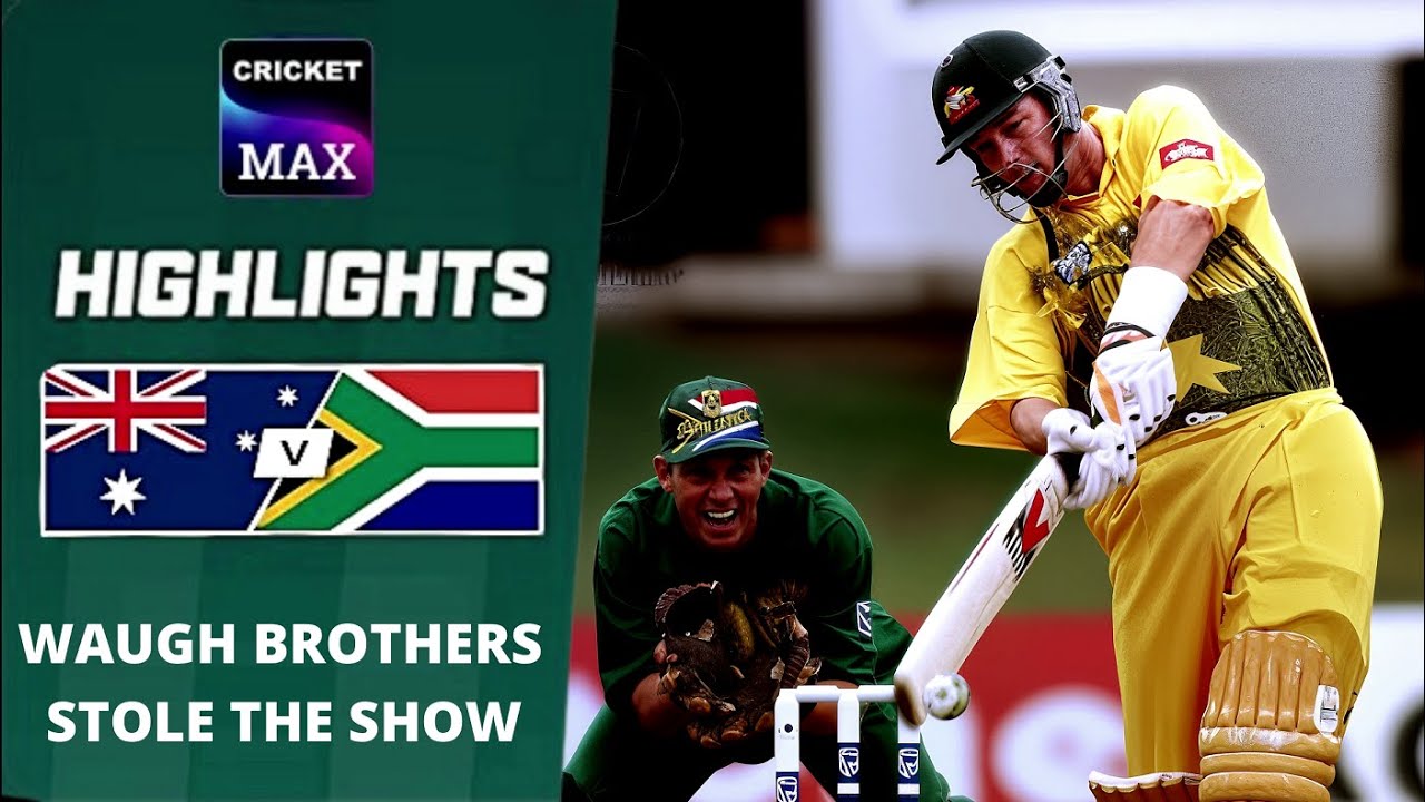 Mark Waugh & Steve Waugh Stole The Show | Aussie Win Led By A Sparkling Century From Mark Waugh