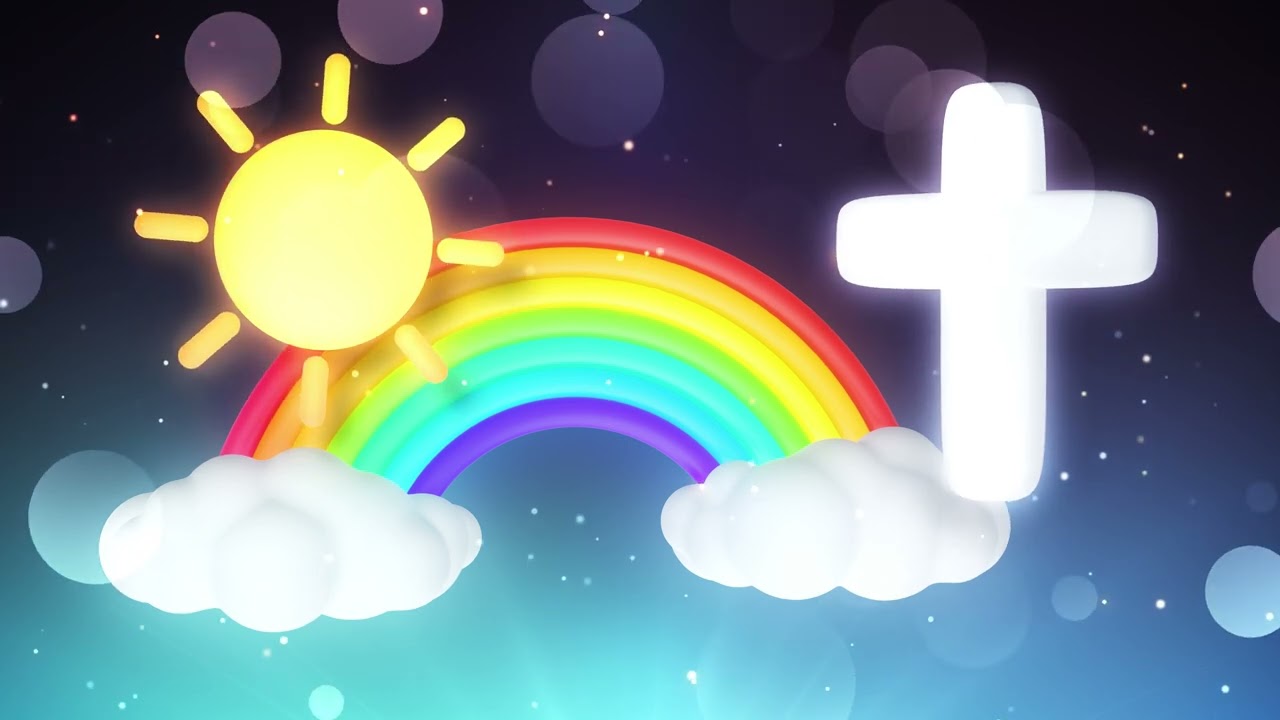 Cartoon Animation Children Sunday School Loop Video Background