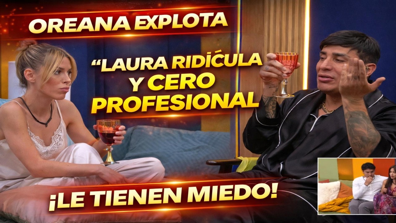 OREANA DESTROZA A LAURA ZAPATA Y LA LLAMA RIDÍCULA CERO PROFESINAL SOLO LA UTILIZAN POR FAMA| LCDLF6