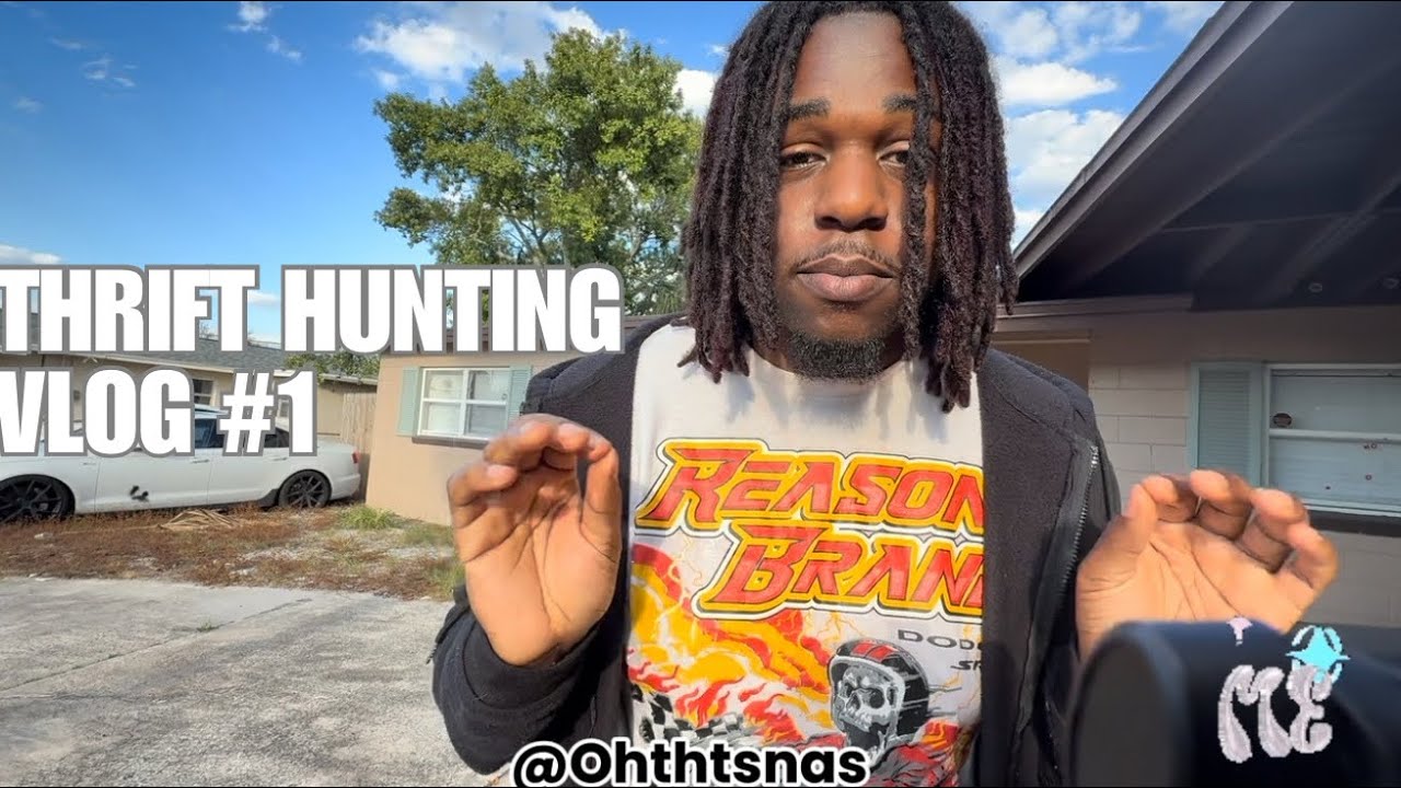 FIRST VLOG | Thrift Hunting | Try On Haul | 