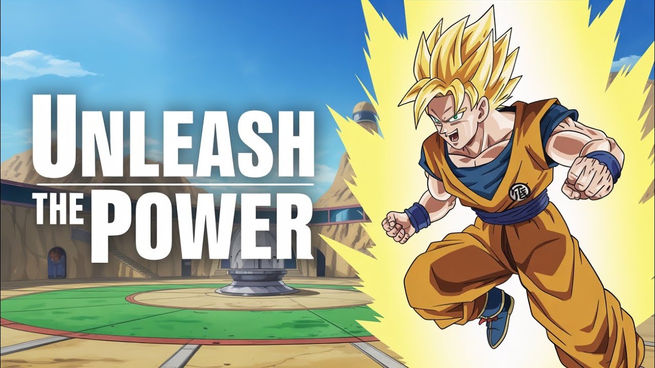 DRAGON BALL Z GOKU TRANING GET NEXT LEVEL!!!