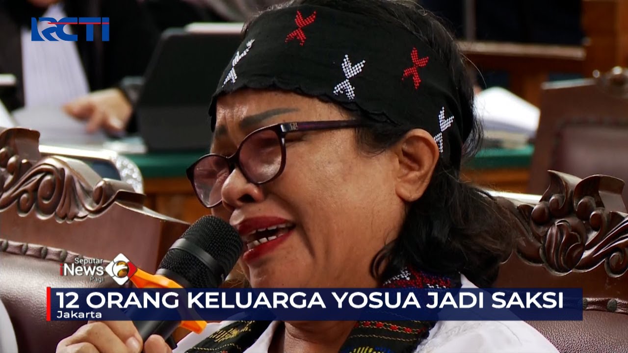 Pecah Tangisan Ibunda Brigadir Joshua di Persidangan Ferdy Sambo #SeputariNewsPagi 02/11