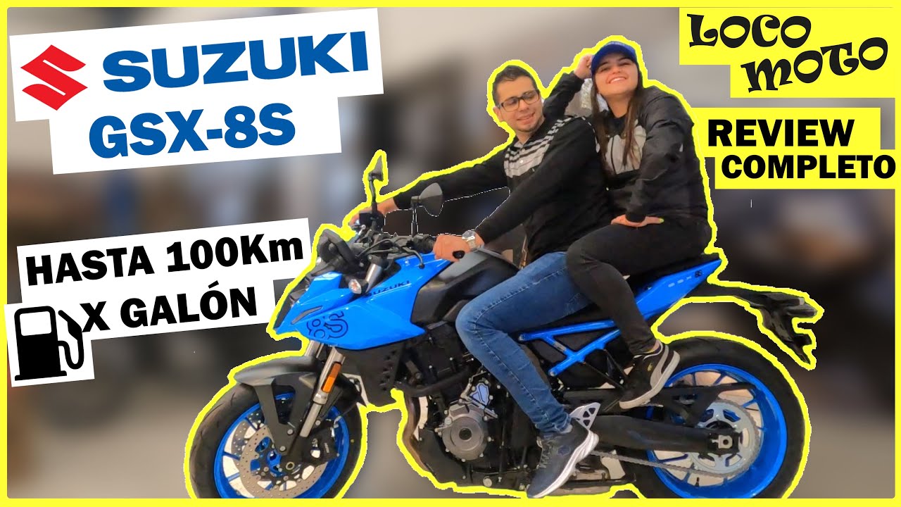 Nueva Suzuki GSX-8S 2024 | Adiós GSX-S 750