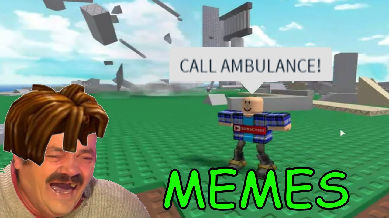 NATURAL DISASTER SURVIVAL WITH FUNNY MOMENTS! DUMB EDITS ROBLOX MEMES