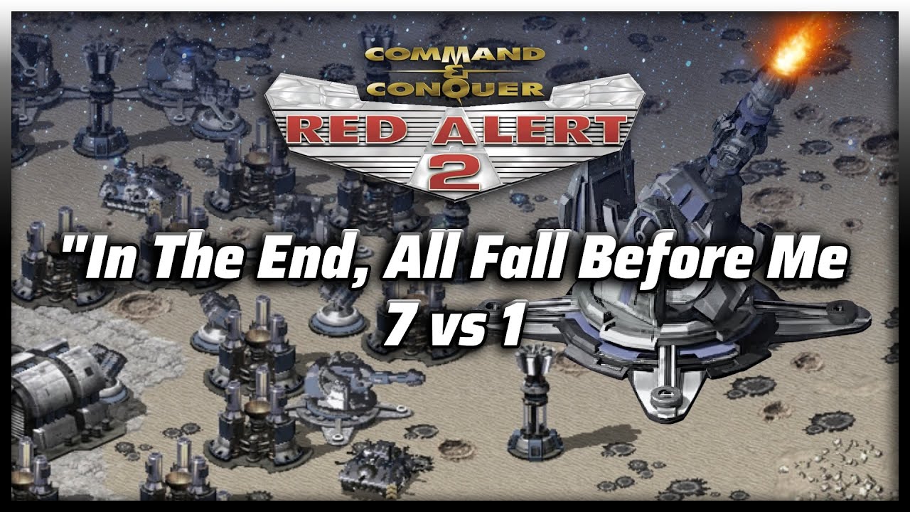 Red Alert 2 | "In The End, All Fall Before Me..." | (7 vs 1 + Superweapons)