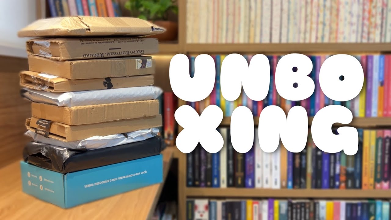 ✨UNBOXING || abrindo 10 caixas de livros que chegaram por aqui📦