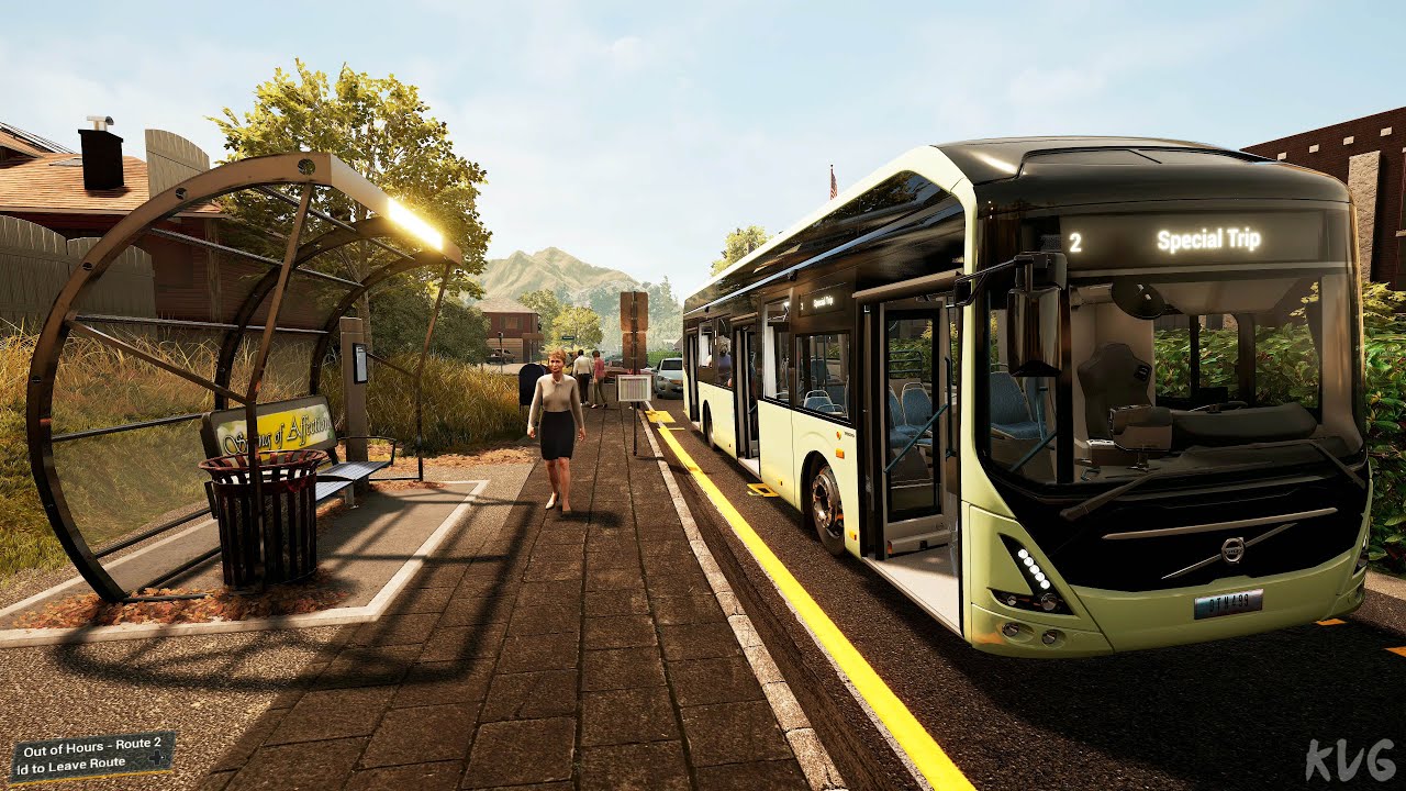 Bus Simulator 21 - Volvo 7900 Electric - Test Drive Gameplay (PC UHD) [4K60FPS]