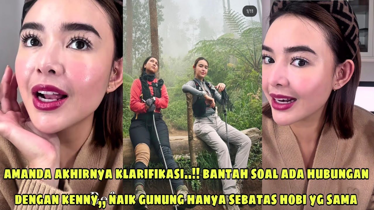 Amanda bantah pacaran dengan kenny austin.. Naik gunung hanya sebatas hobi yg sama