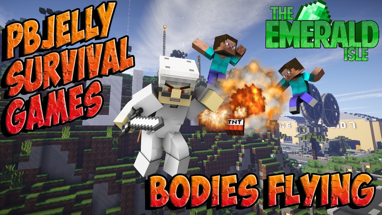Bodies Flying - PBJellyGames Survival Games on The EmeraldIsle
