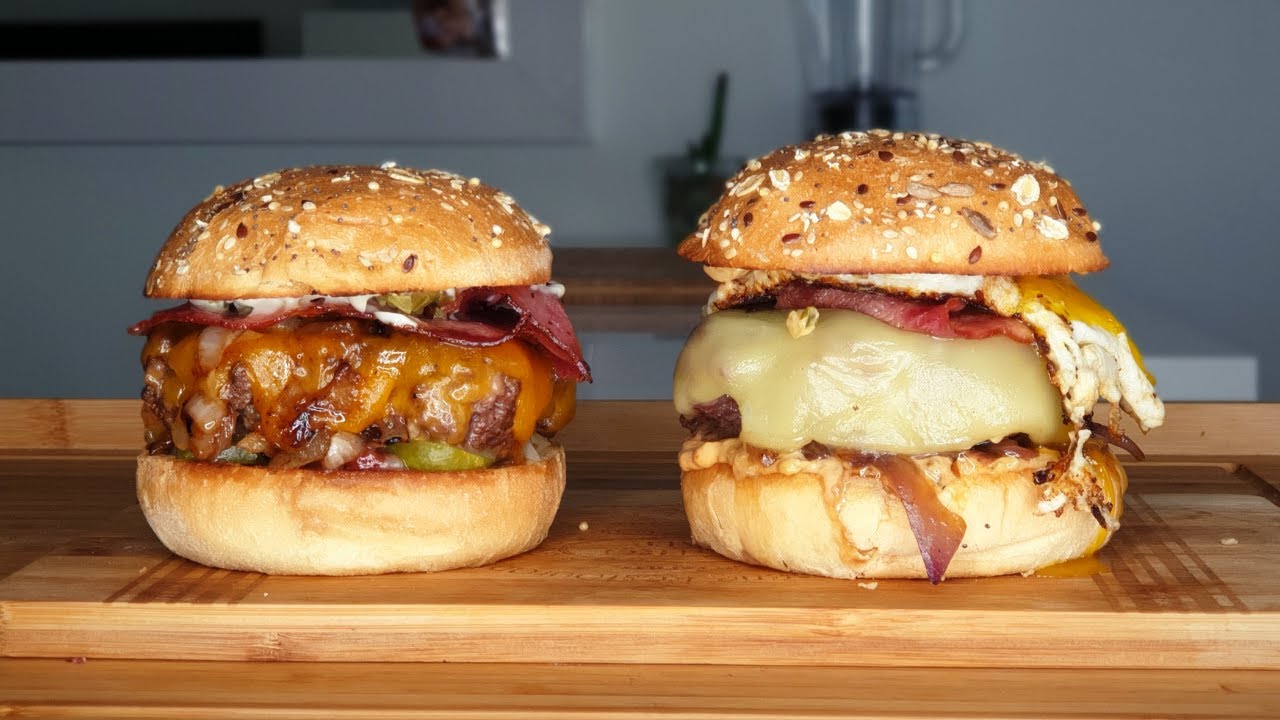 COMMENT FAIRE LE CHEESEBURGER PARFAIT -- 2 RECETTES A L'ENTRECOTE DE BOEUF MATUREE