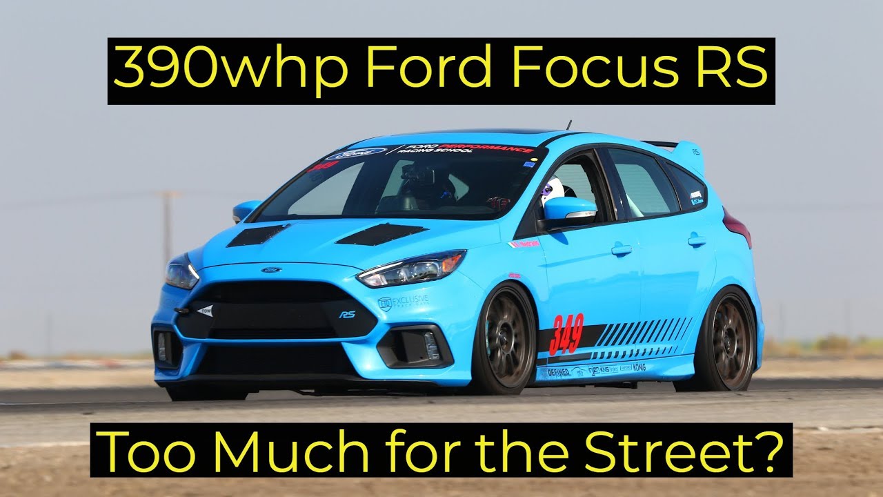 390whp Ford Focus RS Review - Track Tuned Hot Hatch