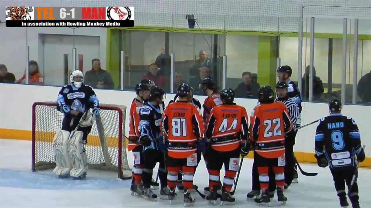TRS Telford Tigers Vs Manchester Phoenix highights