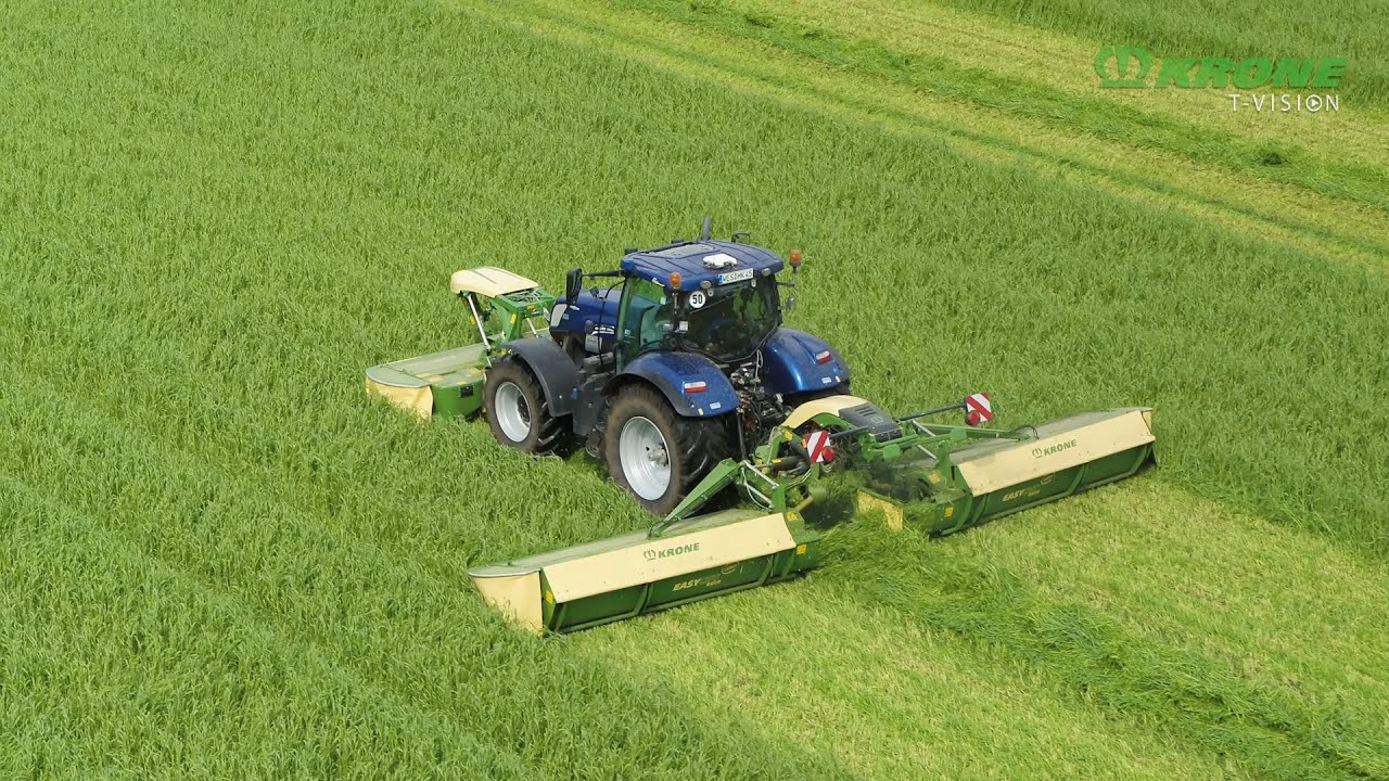 KRONE EasyCut B 950 Collect – Schwadzusammenführung ohne Aufbereiter