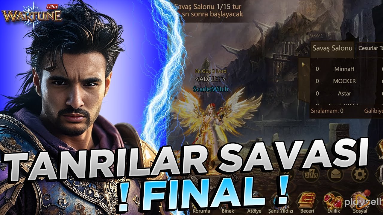 Wartune Ultra | TANRILAR SAVAŞI FİNAL !!! Wartune Ultra Türkçe