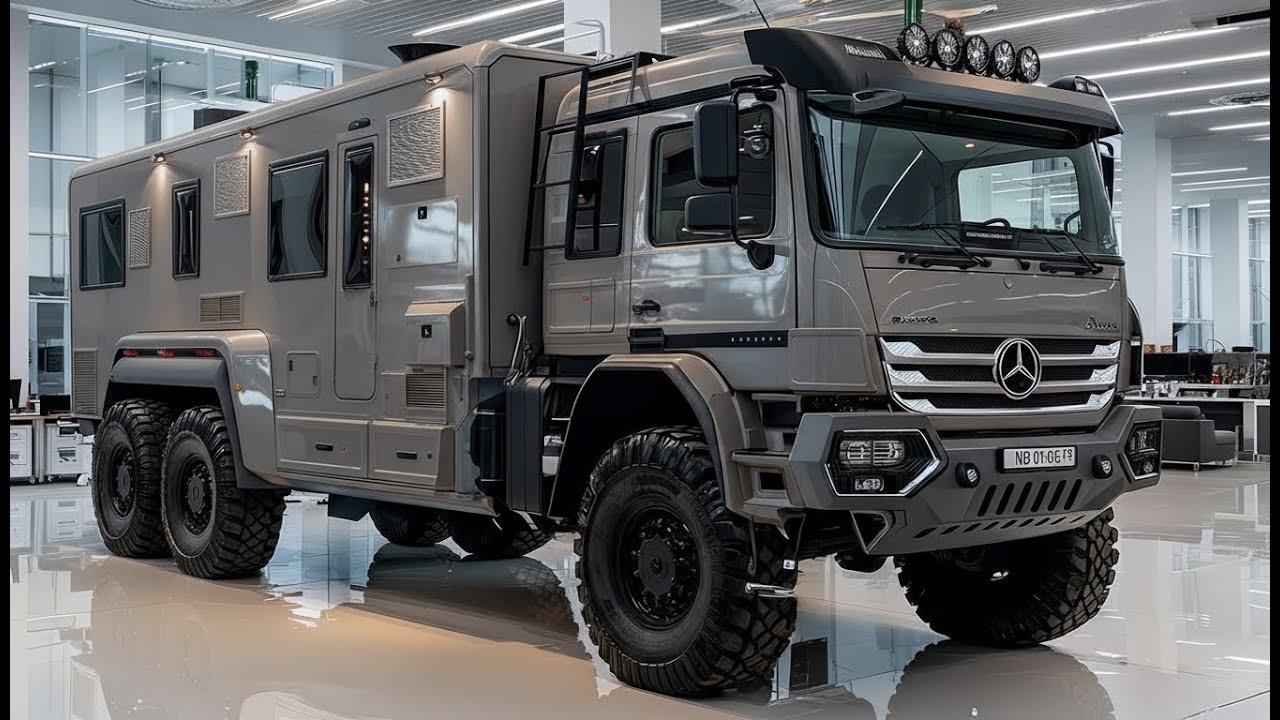 Mercedes 6x6 Wohnmobil 2026: Das extremste Expeditionsmobil der Welt